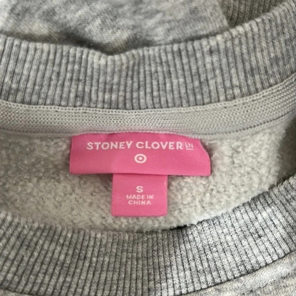 Stoney Clover Lane x Target Grey Crewneck size Small - Picture 6 of 9